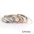 Enamel 7 PCS Iron Cheap Bangle Sets (XJW1862)